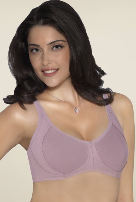 Amante Purple Non-padded Non-wired Bra Amante Purple Non-padded Non-wired Bra