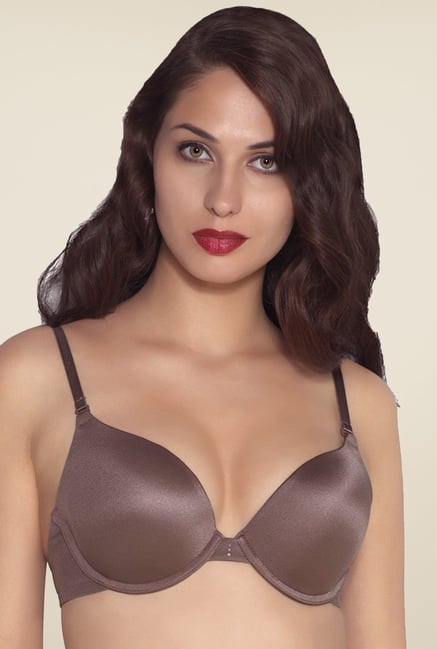 Amante Brown Padded Underwired Bra Amante Brown Padded Underwired Bra