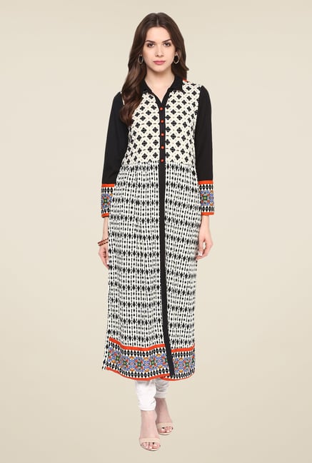 Fusion Beats Birch Printed Kurta Fusion Beats Birch Printed Kurta