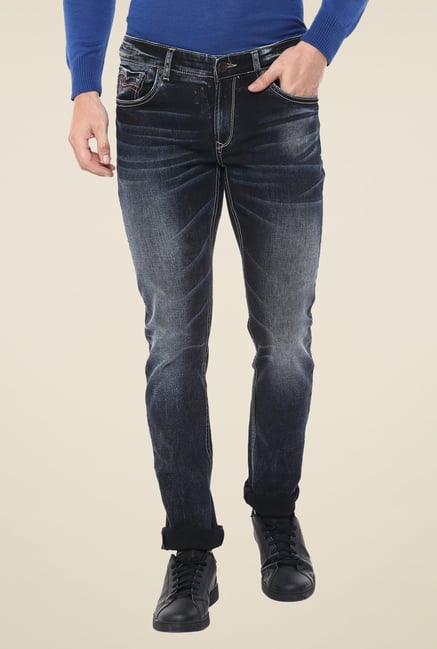 Spykar Black Skinny-fit Jeans Spykar Black Skinny-fit Jeans