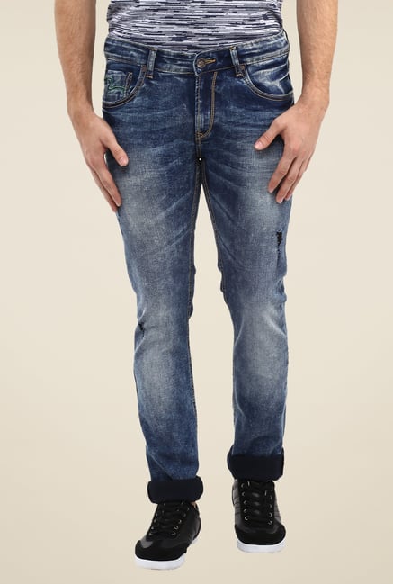 Spykar Blue Skinny-fit Jeans Spykar Blue Skinny-fit Jeans