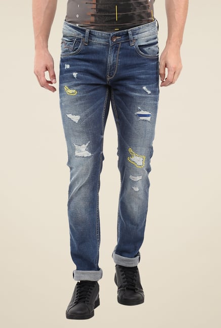 Spykar Blue Skinny-fit Jeans Spykar Blue Skinny-fit Jeans