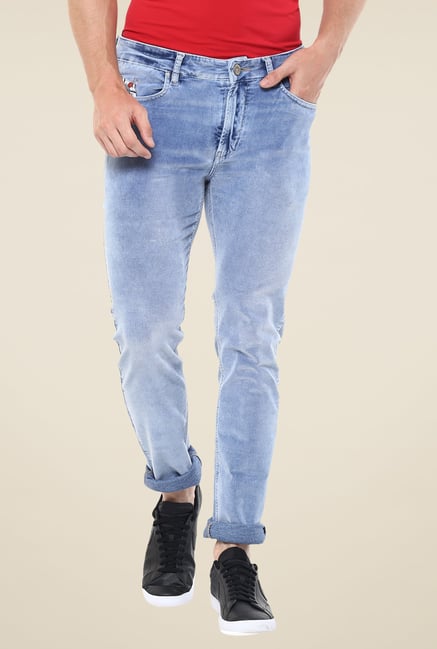 Spykar Blue Acid Wash Jeans Spykar Blue Acid Wash Jeans