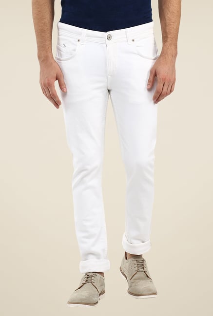 Spykar White Skinny-fit Jeans Spykar White Skinny-fit Jeans