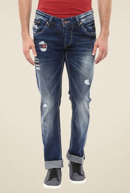 Spykar Blue Skinny-fit Jeans Spykar Blue Skinny-fit Jeans