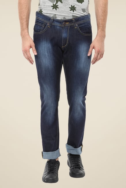 Spykar Blue Acid Wash Jeans Spykar Blue Acid Wash Jeans