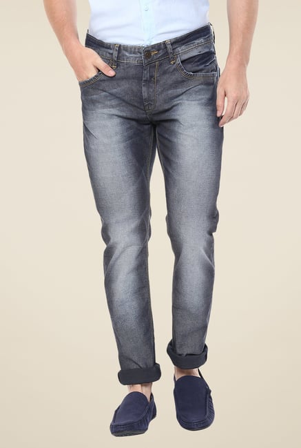 Spykar Grey Skinny-fit Jeans Spykar Grey Skinny-fit Jeans