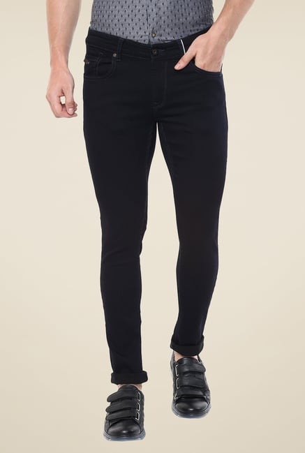 Spykar Black Skinny-fit Jeans Spykar Black Skinny-fit Jeans