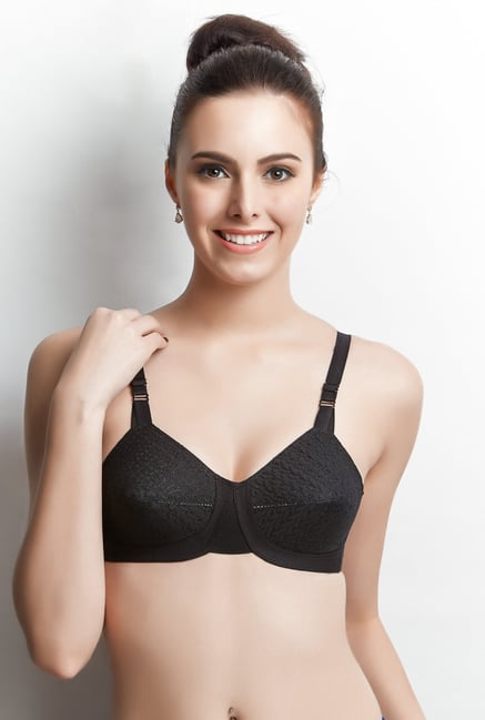 Libertina Black Empress Embroidered Bra Libertina Black Empress Embroidered Bra