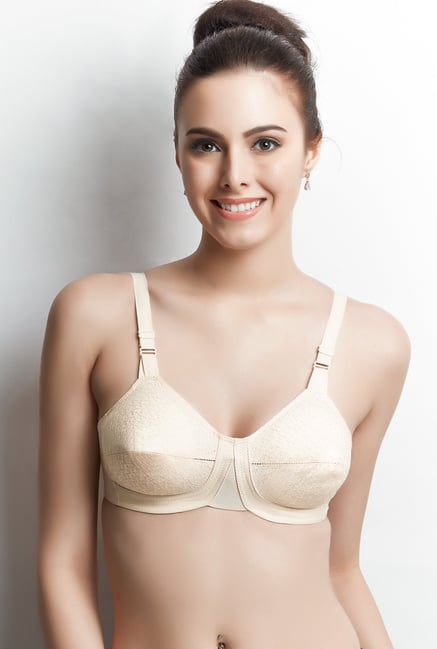 Libertina Beige Empress Embroidered Bra Libertina Beige Empress Embroidered Bra