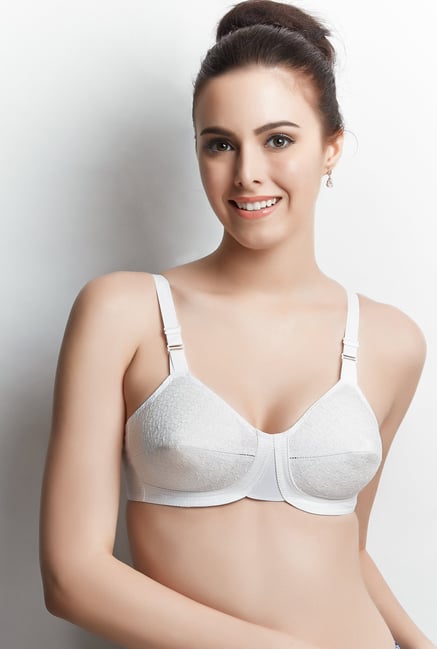 Libertina White Empress Embroidered Bra Libertina White Empress Embroidered Bra