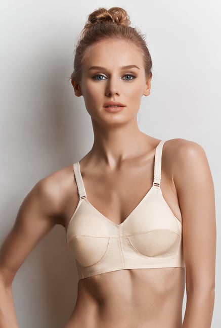 Libertina Beige Pearl Non-wired Bra Libertina Beige Pearl Non-wired Bra