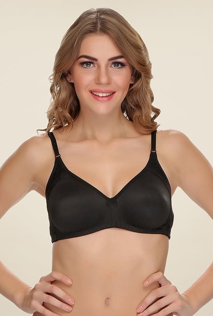 Clovia Black Solid Seamless Bra Clovia Black Solid Seamless Bra