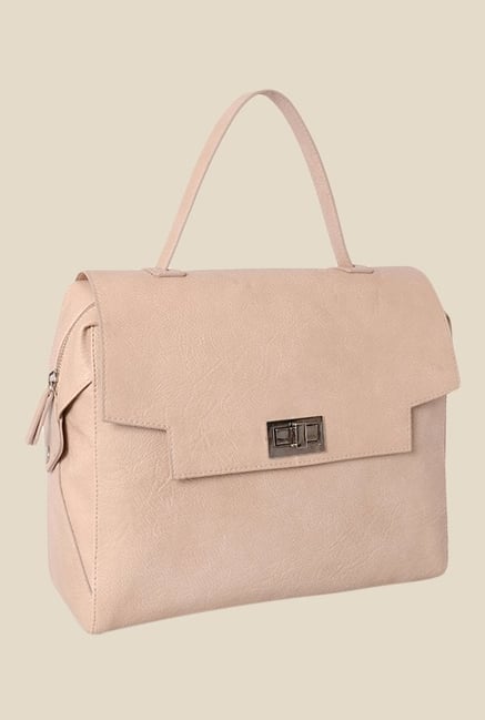 Baggit Semine Denon Beige Synthetic Handbag Baggit Semine Denon Beige Synthetic Handbag