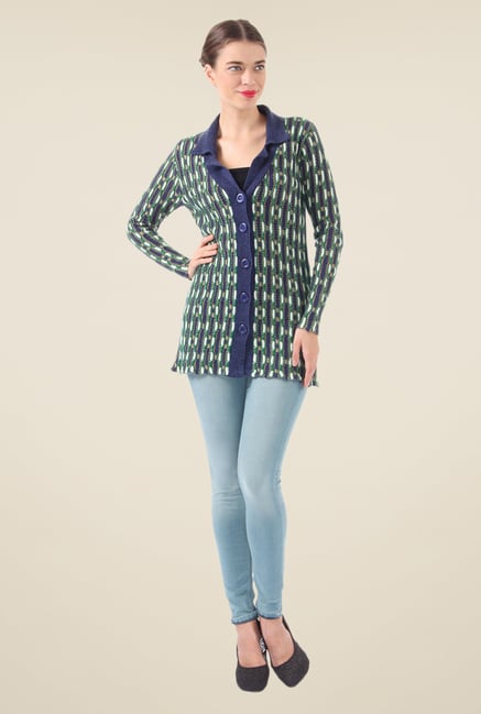 Monte Carlo Multicolor Crochet Cardigan Monte Carlo Multicolor Crochet Cardigan