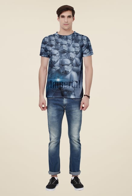 Disney Grey Graphic Print T-Shirt Disney Grey Graphic Print T-Shirt