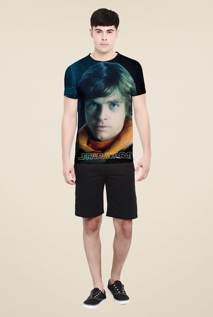 Disney Black Graphic Print T-Shirt Disney Black Graphic Print T-Shirt