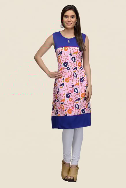 Indi Dori Multicolor Printed Kurta Indi Dori Multicolor Printed Kurta