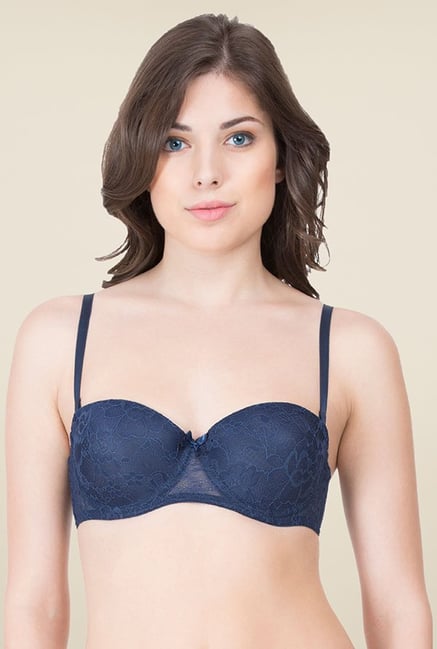 Zivame Blue Lace Bra Zivame Blue Lace Bra