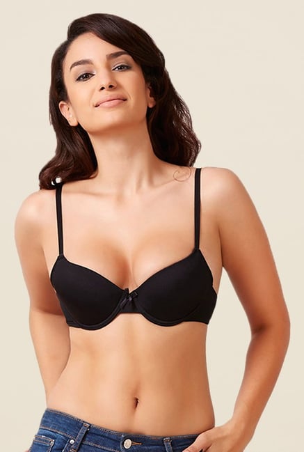 Zivame Black Solid Bra Zivame Black Solid Bra