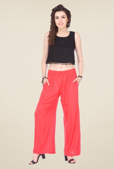 Varanga Coral Solid Palazzo Varanga Coral Solid Palazzo