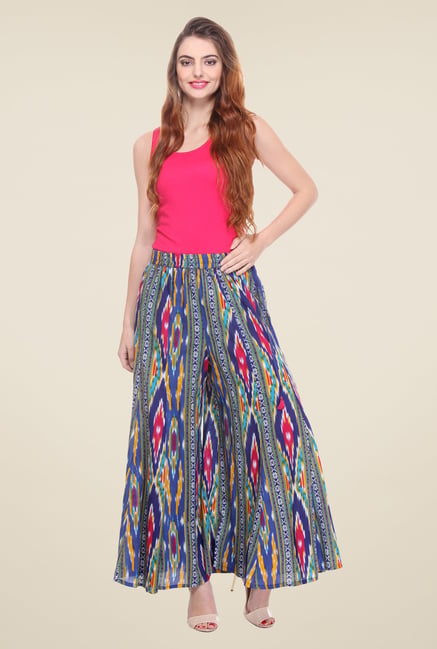 Varanga Multicolor Printed Palazzo Varanga Multicolor Printed Palazzo