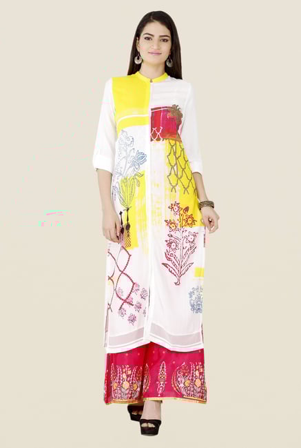 W White Printed Kurta W White Printed Kurta