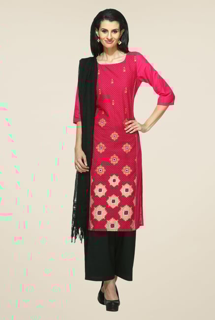 Aurelia Pink Printed Kurta Aurelia Pink Printed Kurta