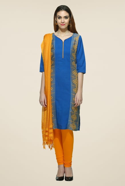 Aurelia Blue Printed Kurta Aurelia Blue Printed Kurta