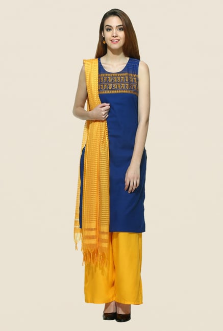 Aurelia Blue Printed Kurta Aurelia Blue Printed Kurta