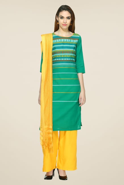 Aurelia Green Printed Kurta Aurelia Green Printed Kurta