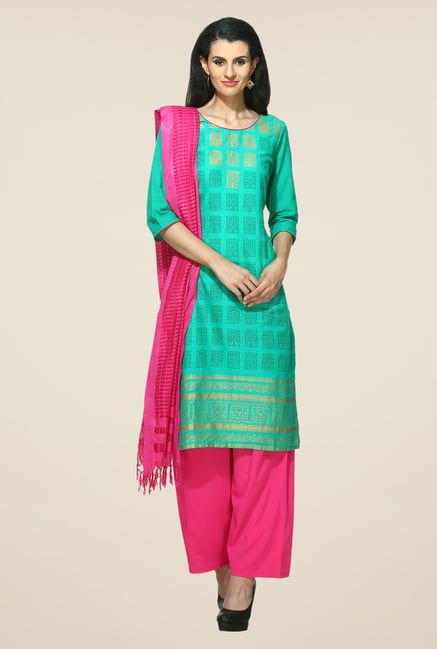 Aurelia Turquoise Printed Kurta Aurelia Turquoise Printed Kurta