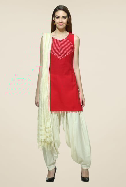 Aurelia Red Printed Kurti Aurelia Red Printed Kurti