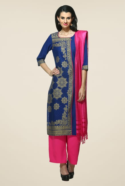 Aurelia Blue Printed Kurta Aurelia Blue Printed Kurta