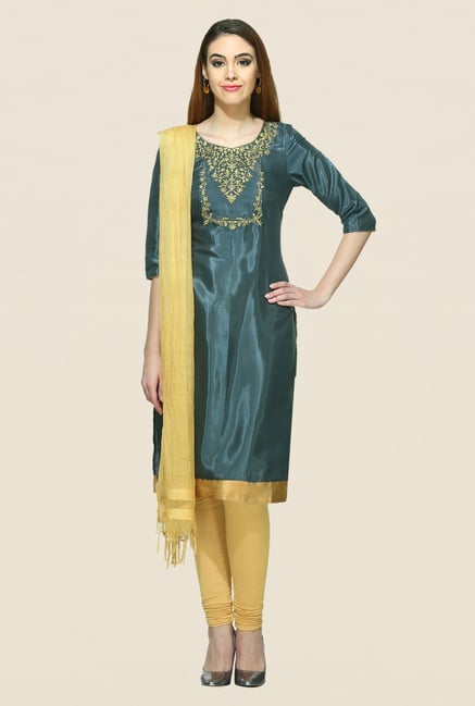 Aurelia Teal Embroidered Kurta Aurelia Teal Embroidered Kurta