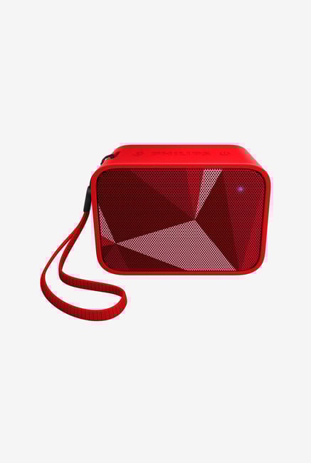 Philips BT110A/00 Portable Bluetooth Speaker (Red) Philips BT110A/00 Portable Bluetooth Speaker (Red)