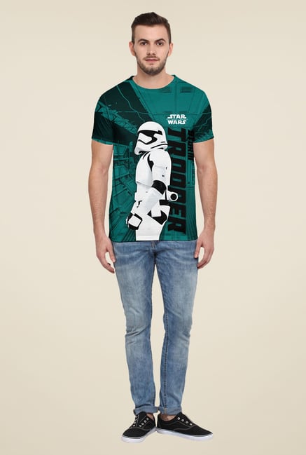 Disney Teal Graphic Print T Shirt Disney Teal Graphic Print T Shirt