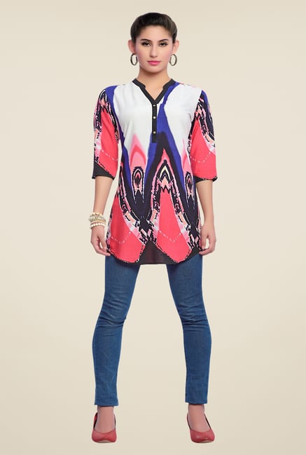 Zola Multicolor Printed Kurti Zola Multicolor Printed Kurti