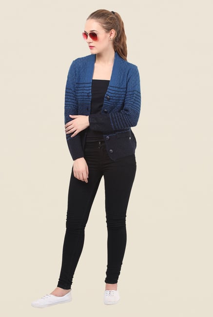 Duke Stardust Navy Crochet Sweater Duke Stardust Navy Crochet Sweater