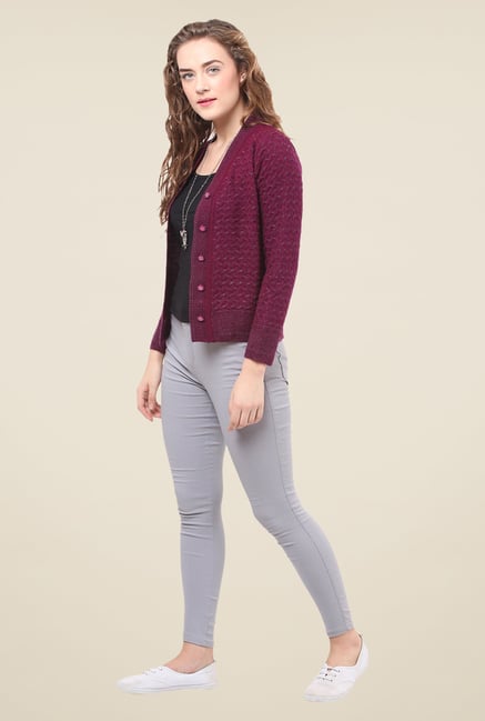 Duke Stardust Purple Crochet Sweater Duke Stardust Purple Crochet Sweater