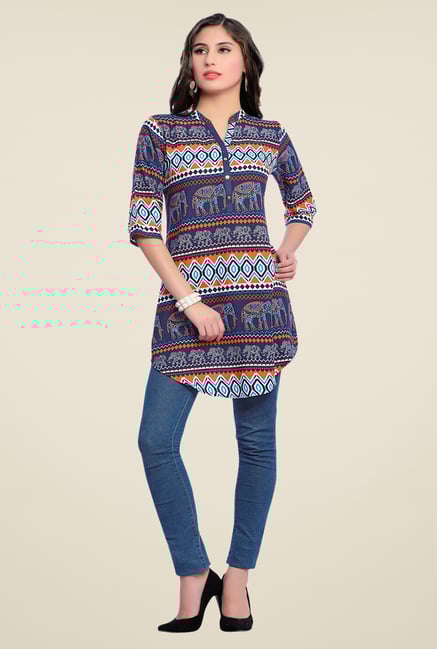 Zola Multicolor Printed Kurti Zola Multicolor Printed Kurti