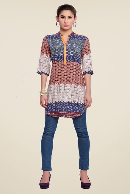 Zola Multicolor Printed Kurti Zola Multicolor Printed Kurti