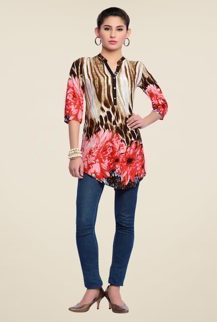 Zola Multicolor Printed Kurti Zola Multicolor Printed Kurti