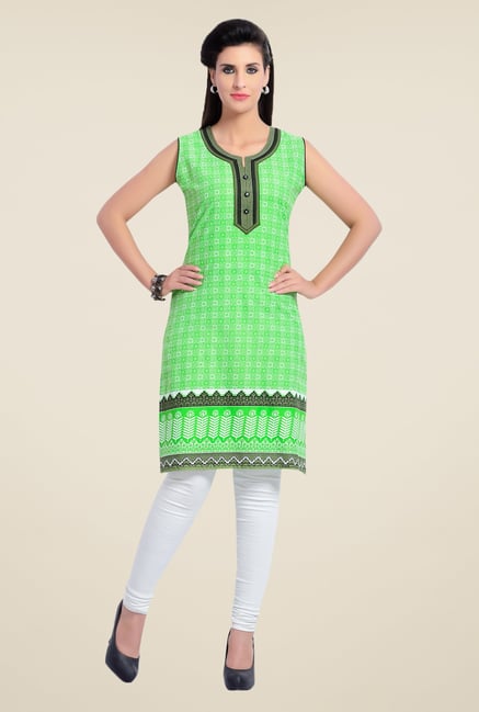 Zola Green Printed Kurta Zola Green Printed Kurta