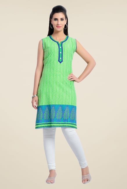 Zola Green Printed Kurta Zola Green Printed Kurta
