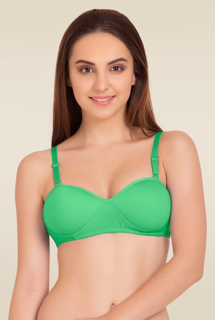 Tweens Green Non Wired Padded Seamless Bra Tweens Green Non Wired Padded Seamless Bra