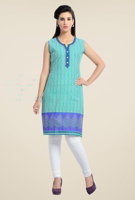 Zola Green Printed Kurta Zola Green Printed Kurta