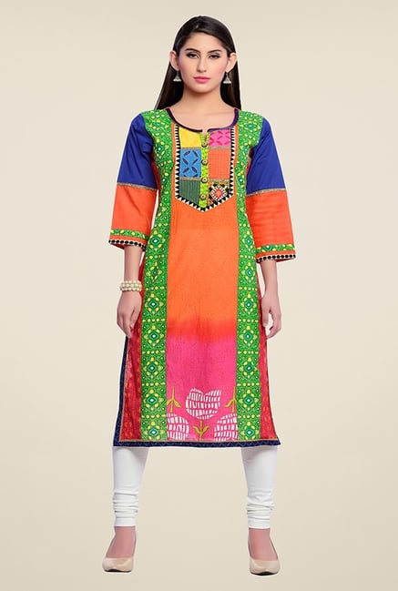 Zola Multicolor Printed Kurta Zola Multicolor Printed Kurta