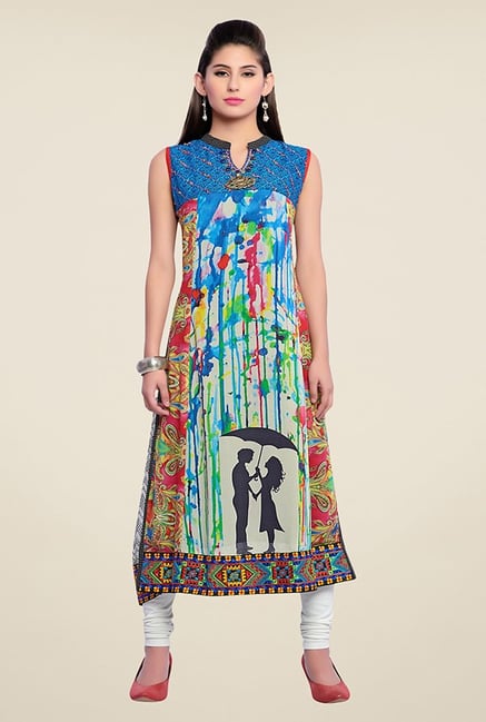 Zola Multicolor Printed Kurta Zola Multicolor Printed Kurta