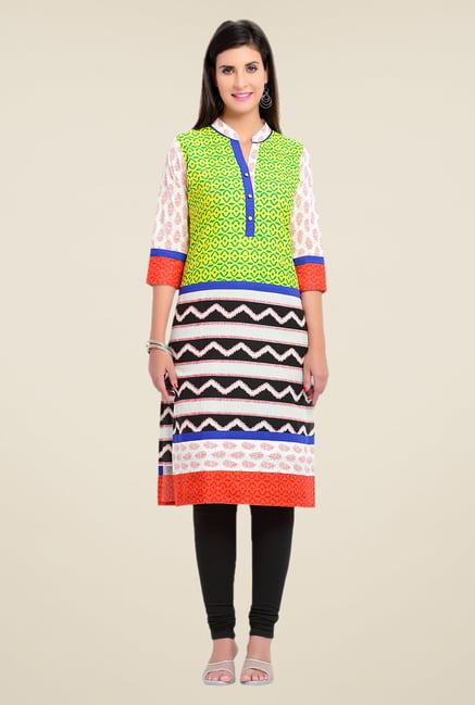 Zola Multicolor Printed Kurta Zola Multicolor Printed Kurta